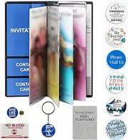 [OLDECORY] JW Ministry Supplies, jw.org Gifts, Magazine and Tract Holder, Jehovah Witness Accessories, Field Service Supplies, Ministry Organizer, jw.org Pins, JW Gifts Pioneer Tract Holders, Stickers No Blood