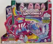 Hatchimals CollEGGtibles Transforming Rainbow-Cation Camper W/17 Surprises NEW