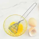 Spring Coil Wire Whisk Hand Mixer Blender Egg Beater Stainless Steel Tool NEW