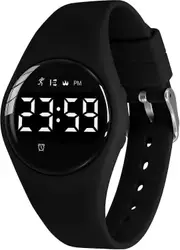 Kids Watch, Teenager Boy Watch Digital Sport Fitness Tracker, With Alarm/chronograph/waterproof For Boy Girl Gift 5-18 Years Old(black)