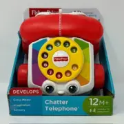 Fisher Price Chatter Phone Toddler Preschool Pull Along Toy