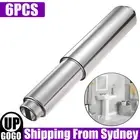 6PCS Replacement Toilet Paper Roll Holder Insert Spring Roller Spindle Silver AU