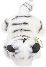 ULTECHNOVO Adorable Plush Tiger Doll Keychain Versatile Hanging Tiger Doll Pendant for Childrens Bags Cute Accessory for Parties and Soft Material present