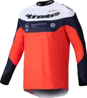 Alpinestars Pro-Dura, jersey , color: Dark Blue/Orange/White , size: M