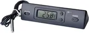 Electronic Thermometer, Multifunction LCD Digital Thermometer for Refrigerator Air Conditioner Freezer Display with Probe