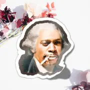 Dave Chappelle George Washington Sticker Waterproof weatherproof sticker decal