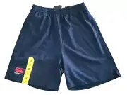 New Canterbury Men's CCC 7in Flex Tech Shorts | Navy | Size Small *FREE POST*