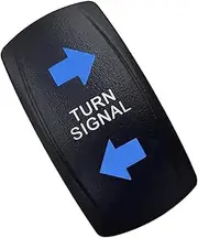 kokiya Turn Signal Switch Replacement,Toggle Switches, Automotive Rocker Switch for RV ATV UTV Campers Trailers Automobiles, Blue