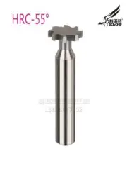 Tungsten T Slotting Keyseat Milling Cutter 8 Teeth Solid Carbide 13mm-19mm CNC
