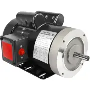1.5HP Electric Motor General Purpose Single Phase Motor 1750RPM 56C 115/230V 5/8