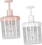 2pcs Bubbler Body Wash Facial Face Bubble Machine Body Lotion Face Wash Foam Maker for Shampoo Foam Making Wash Washing Face Foams Cup Trip Wash Foaming Maker Pp SOESFOUFU