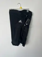 NWT Adidas Climalite Adult Size Small Football Integrated Black Pad Pants /6A
