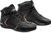 Ixon Gambler WP Ladies Motorcycle Shoes, black-gold, Size 41 for Women Black Gold