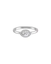 14K 0.50 ct. tw. Lab-Grown Diamond Solitaire Ring
