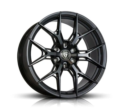 To Suit JAC T9 WHEELS PACKAGE: 18x9.0 Grudge Offroad Gladiator Satin Black an...