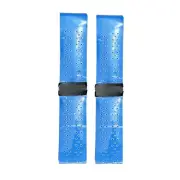 1 Pair of Racket Tennis Racket Grips Sweat-Absorbent -Slip Tape Wrap Tape7735
