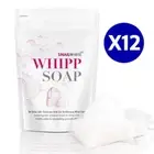 12X Snail White Face Whipp Soap Delicate Net Soft Whip Foam Facial Wash 100G