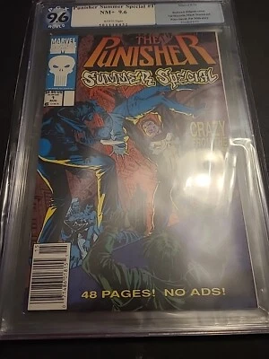 The Punisher Summer Special #1 (Marvel Comics August 1991) PGX 9.6