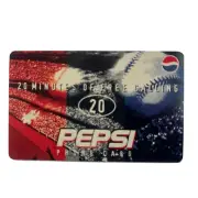 Pepsi 1997 Twenty Minutes Collectors Phone Card