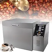 2000G Electric Coffee Bean Roaster Machine, Timing & Temperature Adjustable, Stainless Steel Coffee Beans Roasting Machine for Baking Coffee, Chestnut, Peanuts, Grain