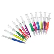6 Colors Highlighters-Syringe Highlighter Pens Fluorescent Needle Watercolor Pen