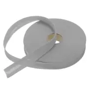 1 Inch Single Fold Bias Tape Polyester for Sewing(Gray 50 Yards)