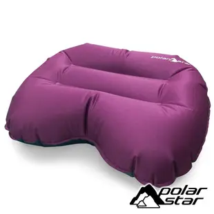 【Polar Star】彈性吹氣枕『紫』P23703