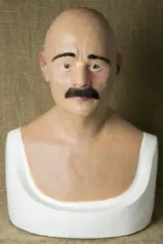 Realistic Hand Made Silicone "Harvey" Mask by The Masker, Realistic, Old Man