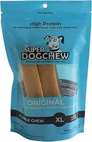 Super Himalayan Dog Chew-All Natural Hard Cheese Himalayan Dog Treats-Long Lasting Yak Dog Chews,Made from Milk,Extra Large Pack of 2,for Most Dogs 25-35 Kg
