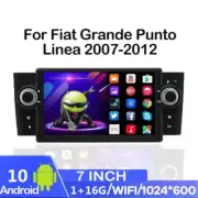 7''Android Car For Fiat Grande Punto Linea 07-12 Radio Multimedia Player GPS Nav