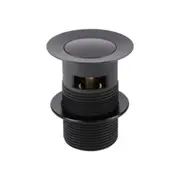 Meir Pop Up Basin Waste 32mm - Overflow/Slotted - Matte Black