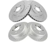 TRQ 33FG41Y Front and Rear Brake Rotor Set Fits 1995-2000 Chrysler Cirrus (for: Chrysler)