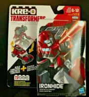KRE-O TRANSFORMER BUILDING TOY "IRONHIDE" KREON BATTLE CHANGER 73 PCS.