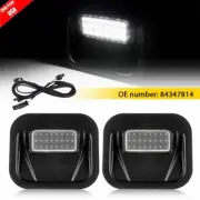 2Pcs White LED MultiPro Tailgate Step Light Wiring Kit for 2019-2023 GMC Sierra
