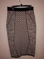Zebra Print Skirt