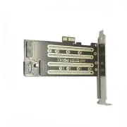 M.2 NGFF SATA NVMe SSD SSD Adapter Card B-Key Hard Disk Interface To PCIE X1