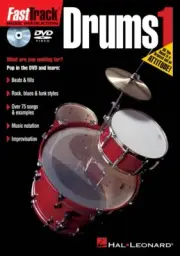 FastTrack Drums Method 1 FastTrack DVD Percussion NEW 000696059