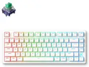 MCHOSE Jet 75 Hall Effect Magnetic 8K Wired Gaming White Keyboard - Kailh Magnetic God Switch [KBMCJET758]