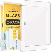 [2-Pack]-Mr Shield for Samsung Galaxy Tab 4 10.1 10inch Tablet [Tempered Glass] Screen Protector [0.3mm Ultra Thin 9H Hardness 2.5D Round Edge] with Lifetime Replacement Warranty