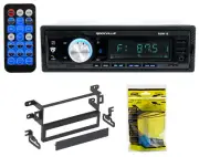 1-Din Digital Media Bluetooth AM/FM/MP3/USB/SD Receiver For 1999-02 Honda Accord