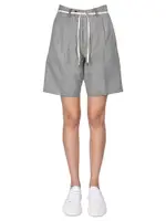 [Aspesi] Aspesi-Stretch Flannel Bermuda Shorts-Donna L