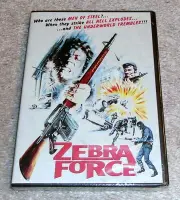 Zebra Force DVD Cult Action Exploitation Grindhouse Code Red NEW