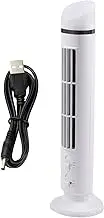 Standing Tower Fan | Household Cooling Fan | USB Tower Fan, Personal Powerful Cooler with Night Light, Quiet Desktop Cooling with Speed Settings, for Bedroom, Living Room, Kitchen