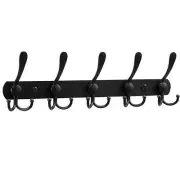 Wall Mount Coat Hook, Metal Coat Hanger for Hanging Clothes, Black Wall Coat 1