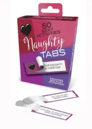 Romantic Tabs Couples Game 50 Sexy Activities Pull Tabs