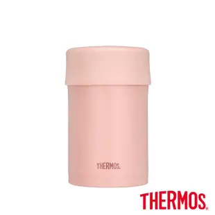 【THERMOS膳魔師】超值2入_不鏽鋼輕量彈蓋真空保溫杯400ml+燜燒罐500ml(JNI-403+JBN-501)(保溫瓶)