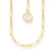 Buy Member Charm necklace with Charmista disc gold plated by Thomas Sabo online - THOMAS SABO Australia