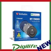 Verbatim 66929 Bluetooth Tracker My Finder Triple Pack - Black, Navy, Grey, IP66