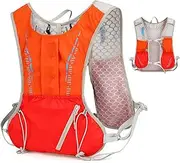 Running Backpack - Reflective Lightweight Pack,Lightweight Hydration Backpack with Ergonomic Shoulder Strap for Hiking Skiing Travel Outdoors