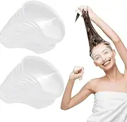 50 PCS Clear Face Visors, Eye Shield After Cataract Surgery, Disposable Transparent Plastic Shower Shampoo Eye Shield, for Hair Salons Showers Haircuts Eyelash Extensions
